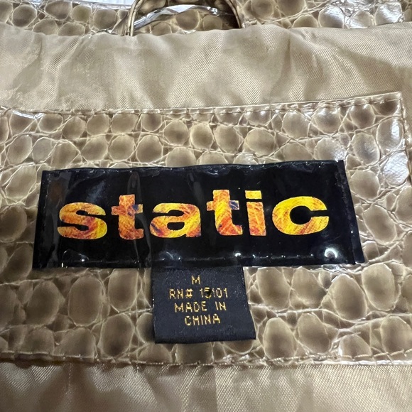 Static Vintage faux alligator jacket - Picture 3 of 3